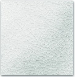 CRACKLE GLAZE WHITE 6X6